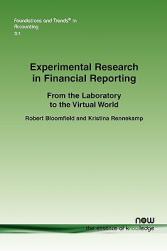 【预售】Experimental Research in Financial Reporting
