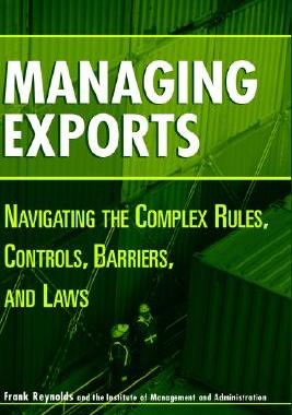 【预售】Managing Exports: Navigating The Complex Rules