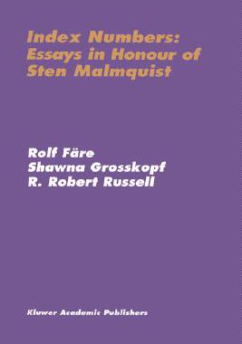 【预售】Index Numbers Essays in Honour of Sten Malmquist
