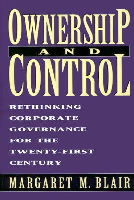 【预售】Ownership and Control: Rethinking Corporate