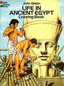 【预售】Life in Ancient Egypt Coloring Book