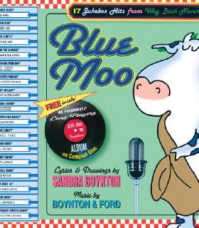 【预售】Blue Moo: Deluxe Illustrated Songbook; 17 Jukebox