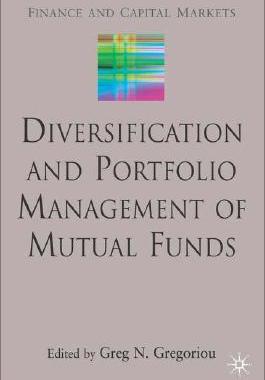 【预售】Diversification and Portfolio Management of Mutual