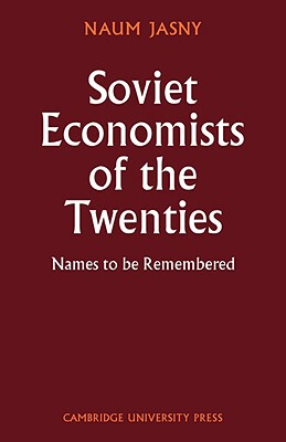 【预售】Soviet Economists of the Twenties: Names to Be