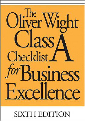 【预售】The Oliver Wight Class: A Checklist For Business