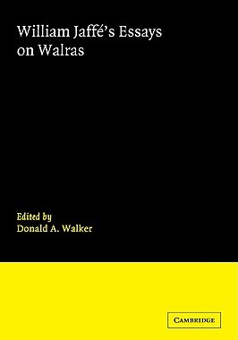 【预售】William Jaffe's Essays on Walras