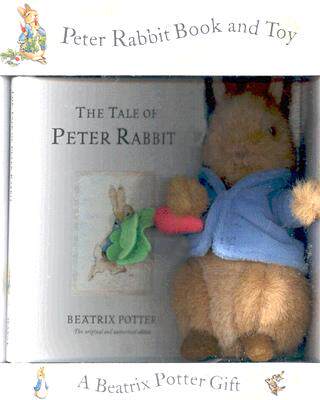【预售】Peter Rabbit Book and Toy [With Plush Rabbit]