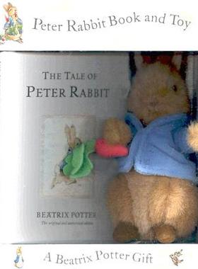 【预售】Peter Rabbit Book and Toy [With Plush Rabbit]