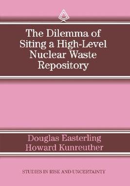 【预售】The Dilemma of Siting a High-Level Nuclear Waste
