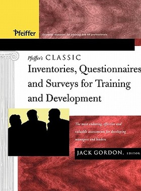 【预售】Pfeiffer'S Classic Inventories, Questionnaires, And