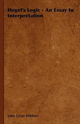 【预售】Hegel's Logic - An Essay in Interpretation