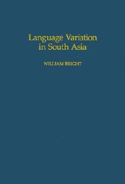 【预售】Language Variation in South Asia