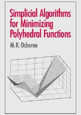 【预售】Simplicial Algorithms for Minimizing Polyhedral
