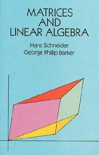 Linear and Matrices Algebra 预售