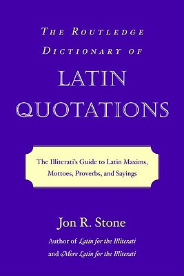 【预订】The Routledge Dictionary of Latin Quotations: The