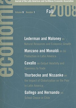 【预订】Economia, Volume 9, Number 1: Journal of the Latin