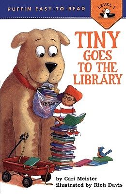 【预售】tiny goes to the library