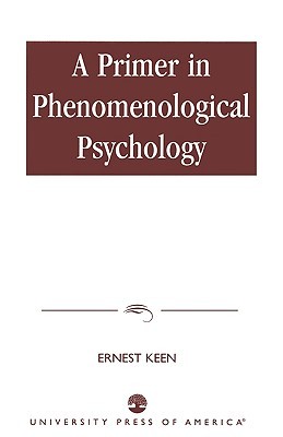 【预售】A Primer in Phenomenological Psychology
