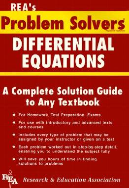 【预售】Differential Equations Problem Solver