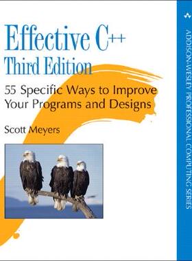 【预售】Effective C++: 55 Specific Ways to Improve Your
