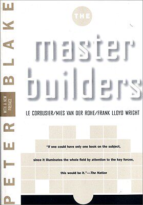 【预售】Master Builders: Le Corbusier, Mies Van Der Rohe