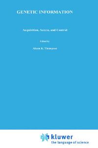 【预售】Genetic Information: Acquisition, Access, and