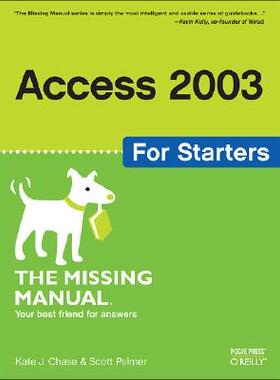 【预售】Access 2003 for Starters: Exactly What You Need to
