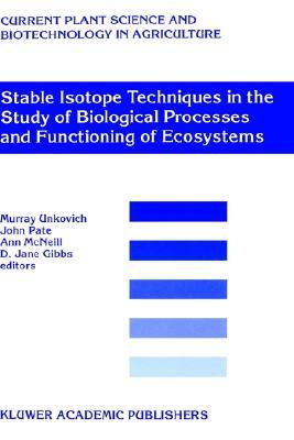 【预售】Stable Isotope Techniques in the Study of Biological