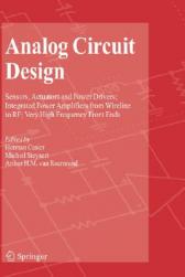 【预售】Analog Circuit Design 2007: Sensors, Actuators and