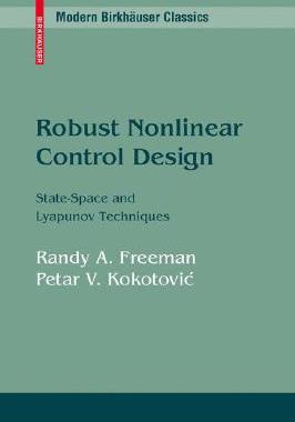 【预售】Robust Nonlinear Control Design: State-Space and
