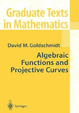 【预售】Algebraic Functions and Projective Curves
