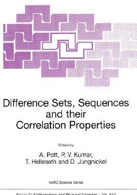 【预售】Difference Sets, Sequences and Their Correlation