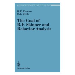 【预售】The Goal of B.F. Skinner and Behavior Analysis