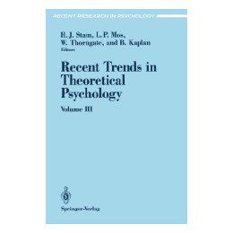 【预售】Recent Trends in Theoretical Psychology: Volume 3: