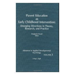 【预售】Parent Education as Early Childhood Intervention: