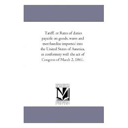 【预售】Tariff, or Rates of Duties Payable on Goods, Wares