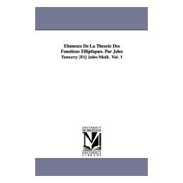 【预售】Lments de La Thorie Des Fonctions Elliptiques. Par