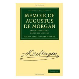 【预售】Memoir of Augustus de Morgan: With Selections from