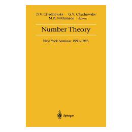 【预售】Number Theory: New York Seminar 1991 - 1995