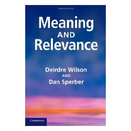 【预售】Meaning and Relevance