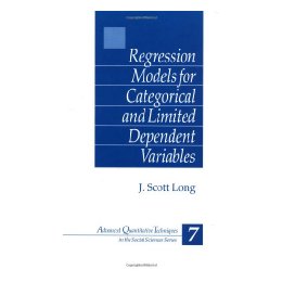 【预售】Regression Models for Categorical and Limited