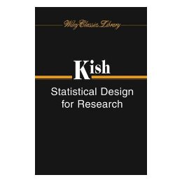 【预售】Statistical Design For Research