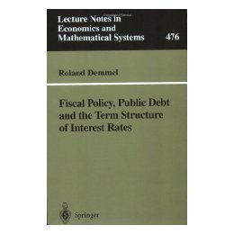 【预售】Fiscal Policy, Public Debt and the Term Structure of