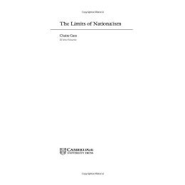 【预售】The Limits of Nationalism