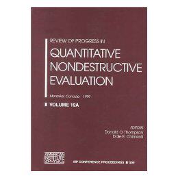 【预售】Review of Progress in Quantitative Nondestructive