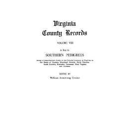 【预售】A   Key to Southern Pedigrees. Being a Comprehensive
