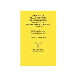 【预售】Abstracts of Wills, Inventories...Frederick Co., Va