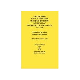 Abstracts Wills Inventories...Frederick Co. 预售