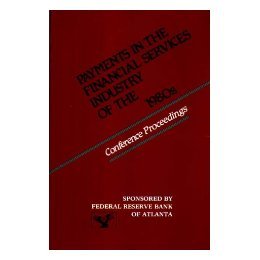 【预售】Payments in the Financial Services Industry of the