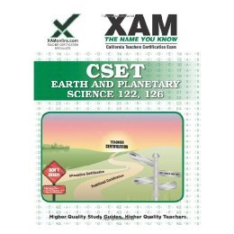 【预售】CSET Earth and Planetary Science 122, 126